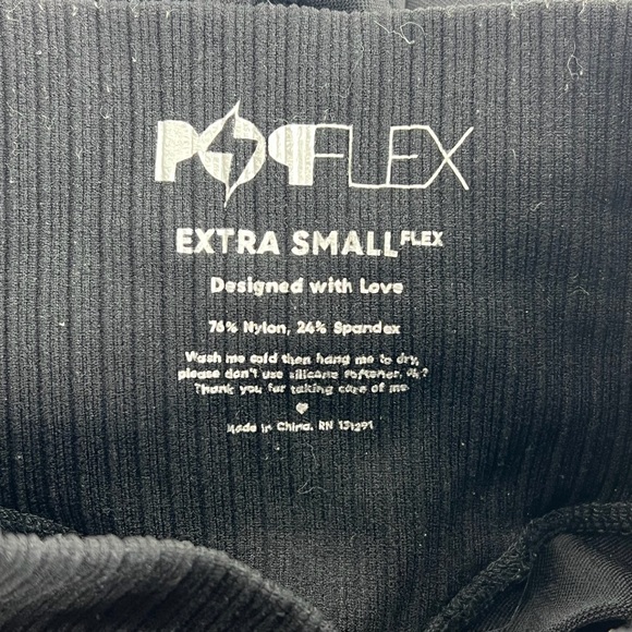 POPFLEX Sz XS Black Bottoms - Picture 6 of 6